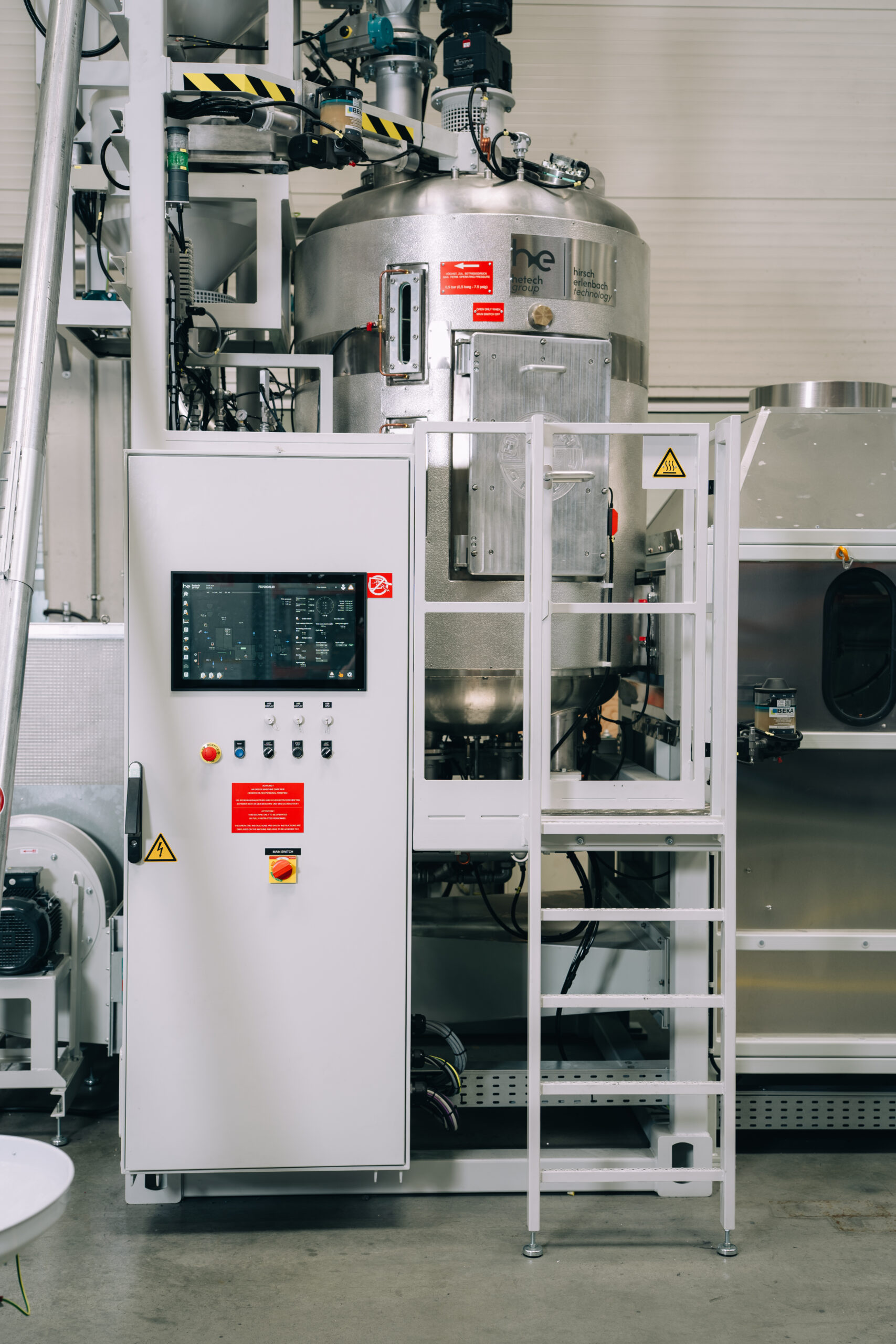 Small Sized Fluidized Bed Preexpander